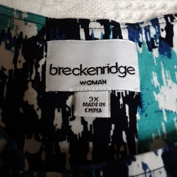 Breckenrigde Women's Button Down Blazer size 3X - Picture 4 of 12